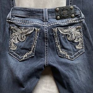 Miss Me Faded Black Denim Skinny Jeans Sz 26